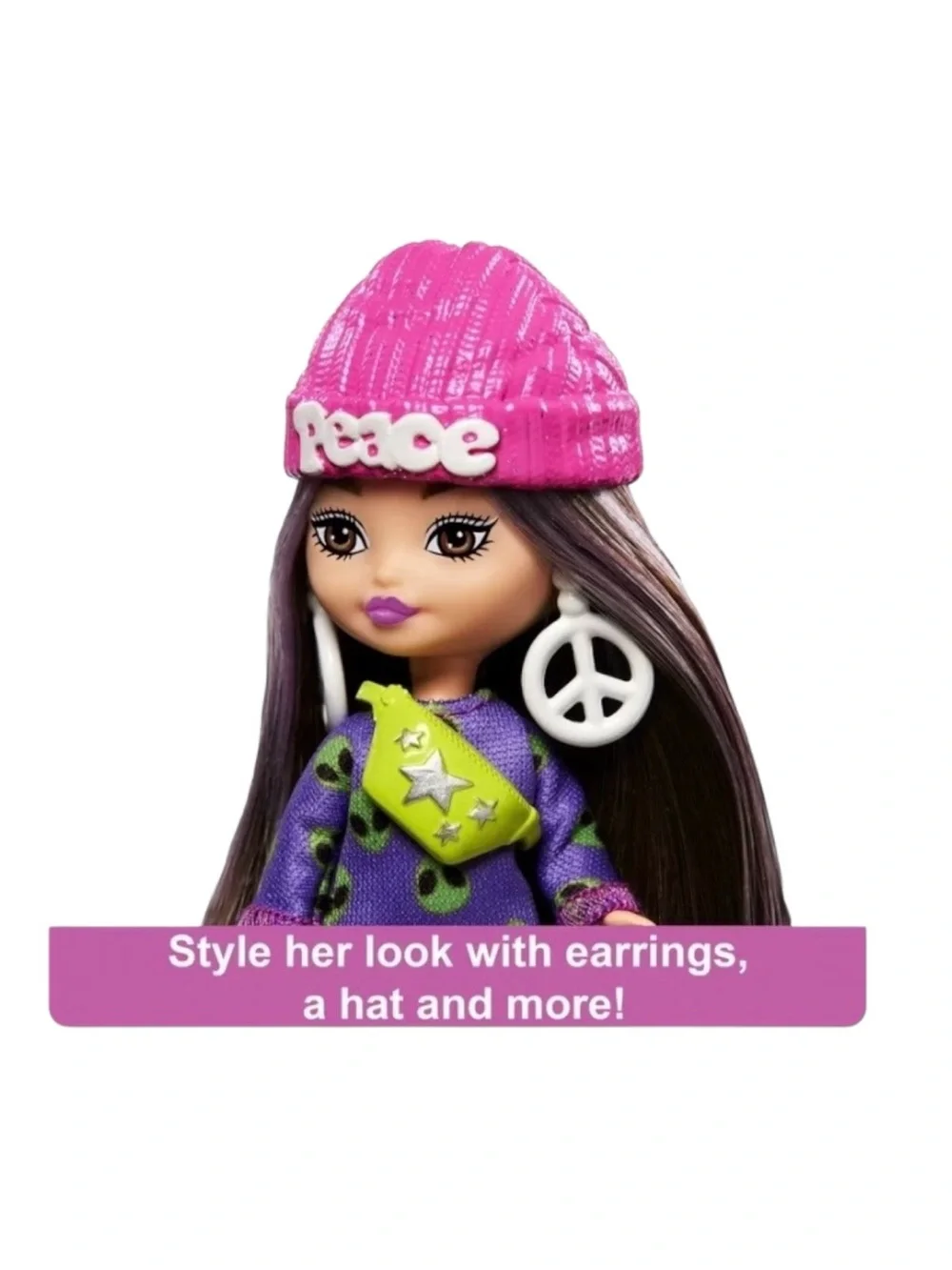 Barbie Extra Mini Minis Peace Hat